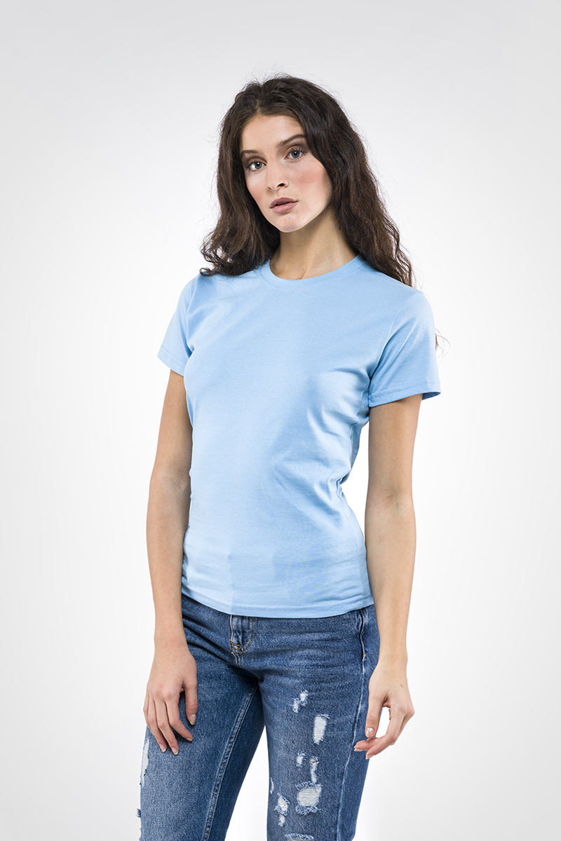 T-shirt WOMAN donna girocollo, 145 gr.